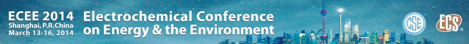 2014 Electrochemical Conference on Energy & the Environment (ECEE - March 13-16, 2014): http://www.ecee2014.com/Home/Home.aspx