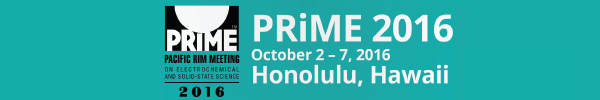 PRiME 2016/230th ECS Meeting (October 2-7, 2016)